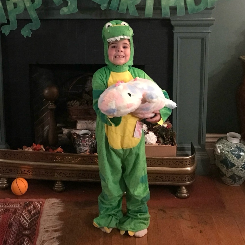 Dino Costume Sz Medium Kids
